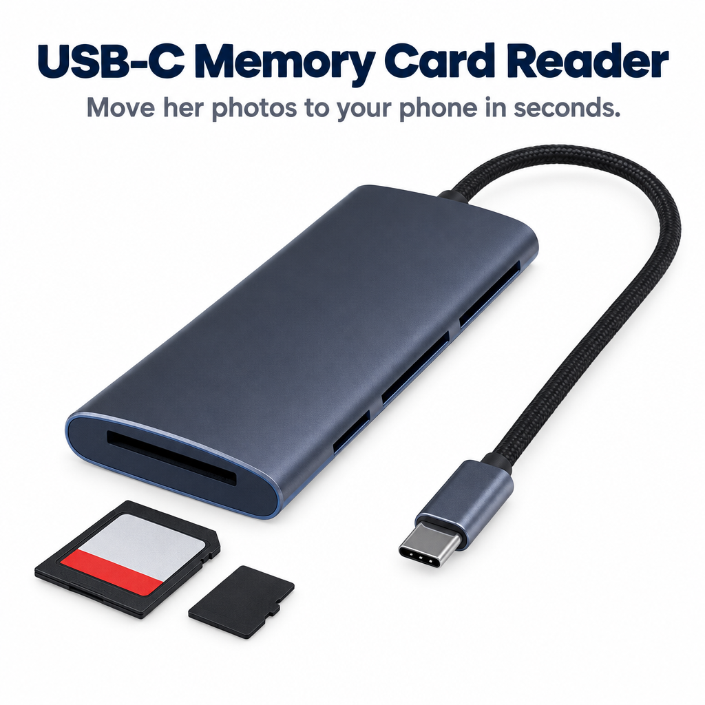 USB-C Memory Card Reader